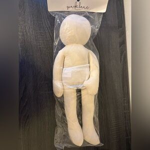 NWT 18 Inch DIY Bendable Muslin Doll